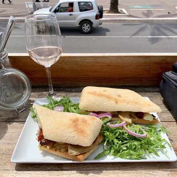 Waka Bar - veggie toastie - fennel, feta & sundried tomato - Wine Bars Near Me - Nice, 06