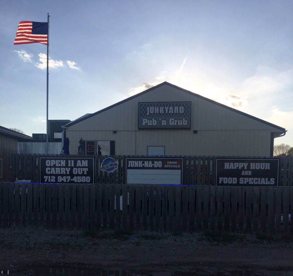 JUNKYARD PUB N GRUB 1116 Starview Dr, Hinton, IA Yelp