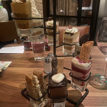 Seasons 52 - Their dessert tower! - New American Near Me - San Antonio, Texas Seasons 52 - Their dessert tower! - New American Near Me - San Antonio, Texas
