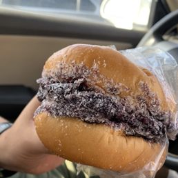 Blueberry bun, not too sweet super soft bun Blueberry bun, not too sweet super soft bun