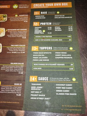 Menu photo 6 Asian Box San Francisco, CA Menu photo 6 Asian Box San Francisco, CA
