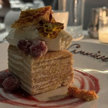 Hawks - Ukrainian Honey Cake - New American Near Me - Granite Bay, California Hawks - Ukrainian Honey Cake - New American Near Me - Granite Bay, California