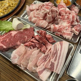 Gaon Korean Cuisine - Assorted meats (included in Combo B) - Chinese Near Me - Burnaby, British Columbia Gaon Korean Cuisine - Assorted meats (included in Combo B) - Chinese Near Me - Burnaby, British Columbia