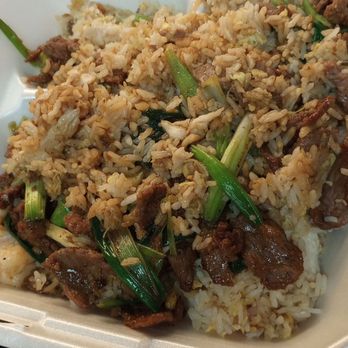 Tasty House - Combo fried rice mixed our mangolian beef in - Asian Fusion Near Me - Wichita, Kansas Tasty House - Combo fried rice mixed our mangolian beef in - Asian Fusion Near Me - Wichita, Kansas