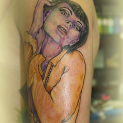 Moonlight Tattoo - Tattoo done by Eric Blood