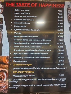 Menu photo 2 Ice Cream & Crepes Poughkeepsie, NY Menu photo 2 Ice Cream & Crepes Poughkeepsie, NY