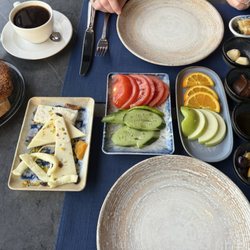 Breakfast spread