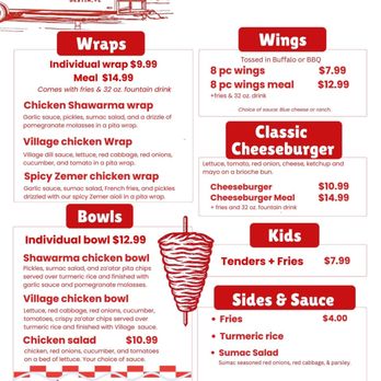 Zemer - Menu - Mediterranean Near Me - Destin, Florida