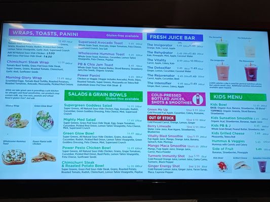 Menu photo 2 Vitality Bowls Santa Clara, CA Menu photo 2 Vitality Bowls Santa Clara, CA
