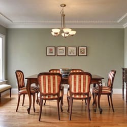 Laurel Crown Furniture - Laurel Crown dining room furniture in staged San Francisco home