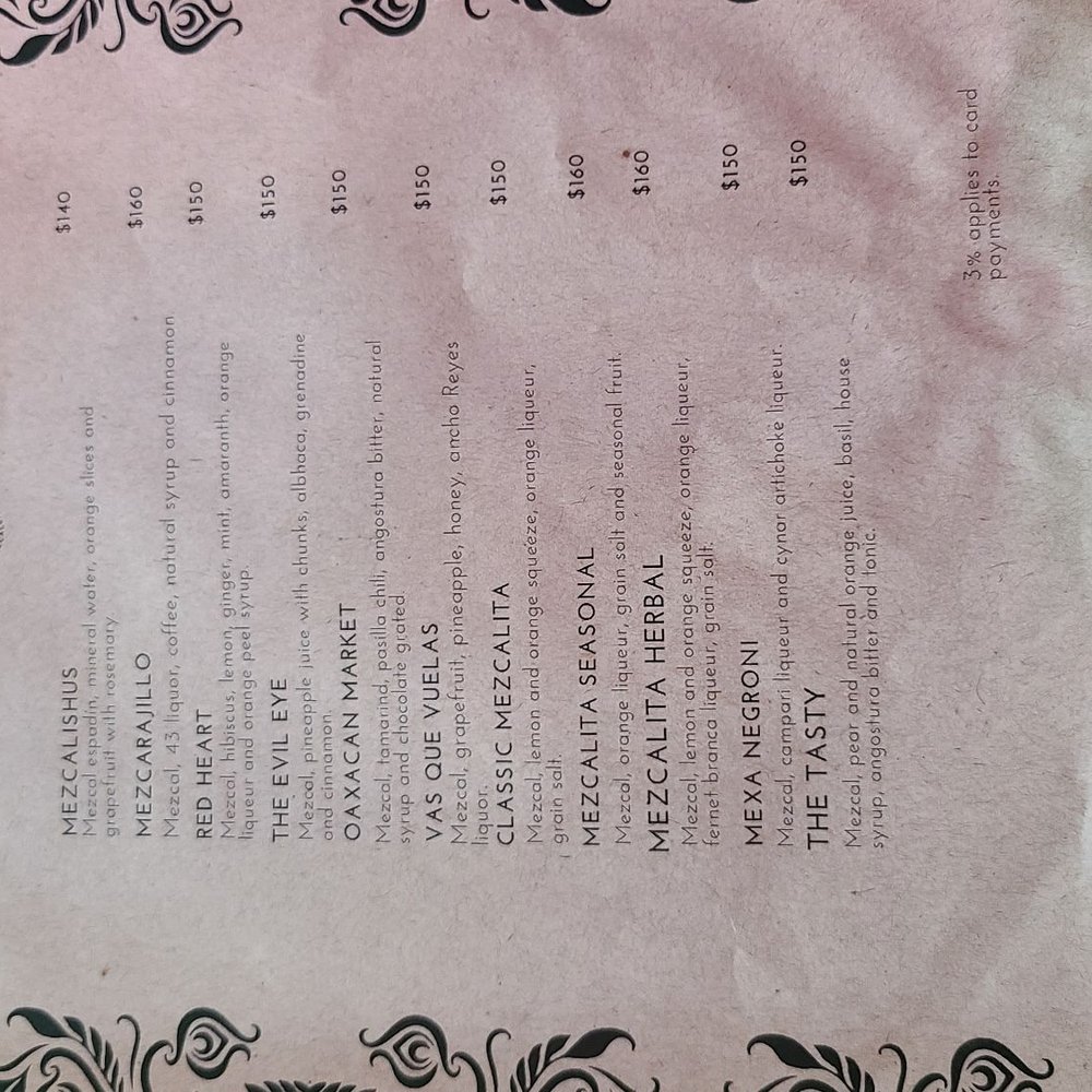Vas Que Vuelas - Menu may 2023 - Bars Near Me - Cabo San Lucas, BCS