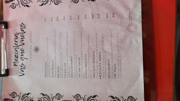 Menu photo 2 Vas Que Vuelas Cabo San Lucas, BCS