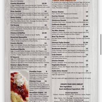 Granny’s Kitchen - 3 - Breakfast & Brunch Near Me - Oklahoma City, Oklahoma