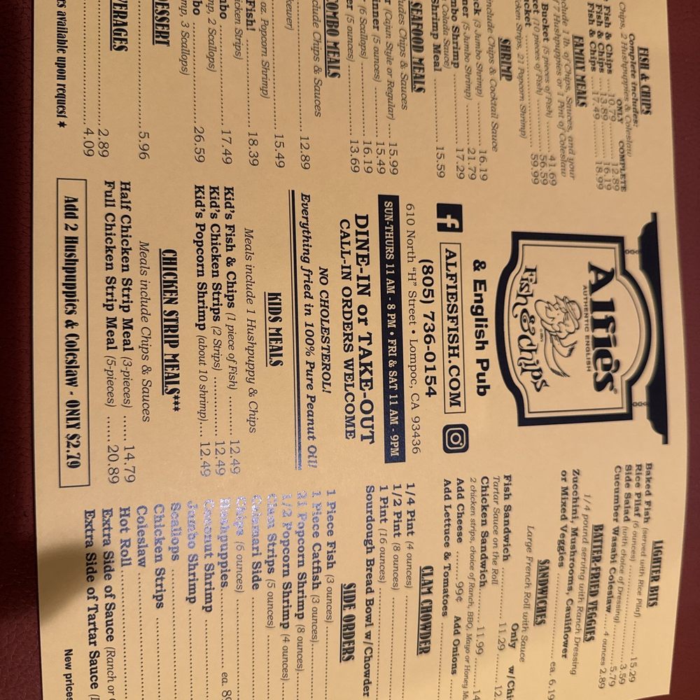 Menu Menu