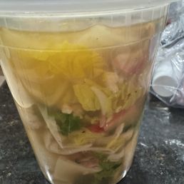 Sopa Wantan