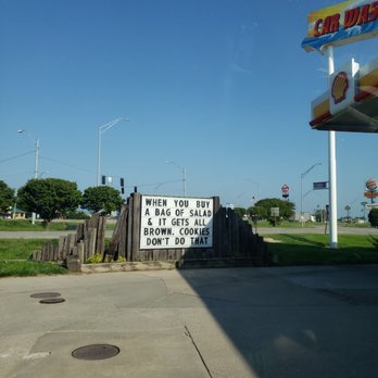 Black Bart's Shell - a sign in front of a gas station - Convenience Stores Near Me - York, Nebraska