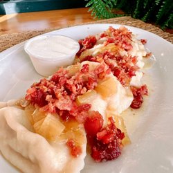 Janik's Pierogi Cafe & Juice Bar - Loaded pierogi