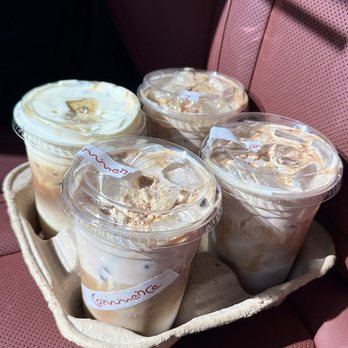 Commence Coffee - Peanut mousse latte & golden latte - Coffee & Tea Near Me - Chino Hills, California Commence Coffee - Peanut mousse latte & golden latte - Coffee & Tea Near Me - Chino Hills, California