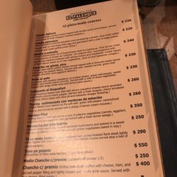El Palenque - Menu