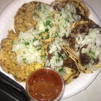 Tacos El 19 - a plate of mexican food - Food Trucks Near Me - Long Beach, California