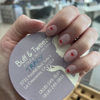 Buff & Tweeze - Dip nails by Tracy! - Skin Care Near Me - La Crescenta, California