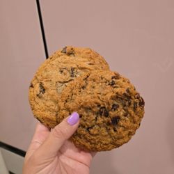 Chocolate, oatmeal raisin