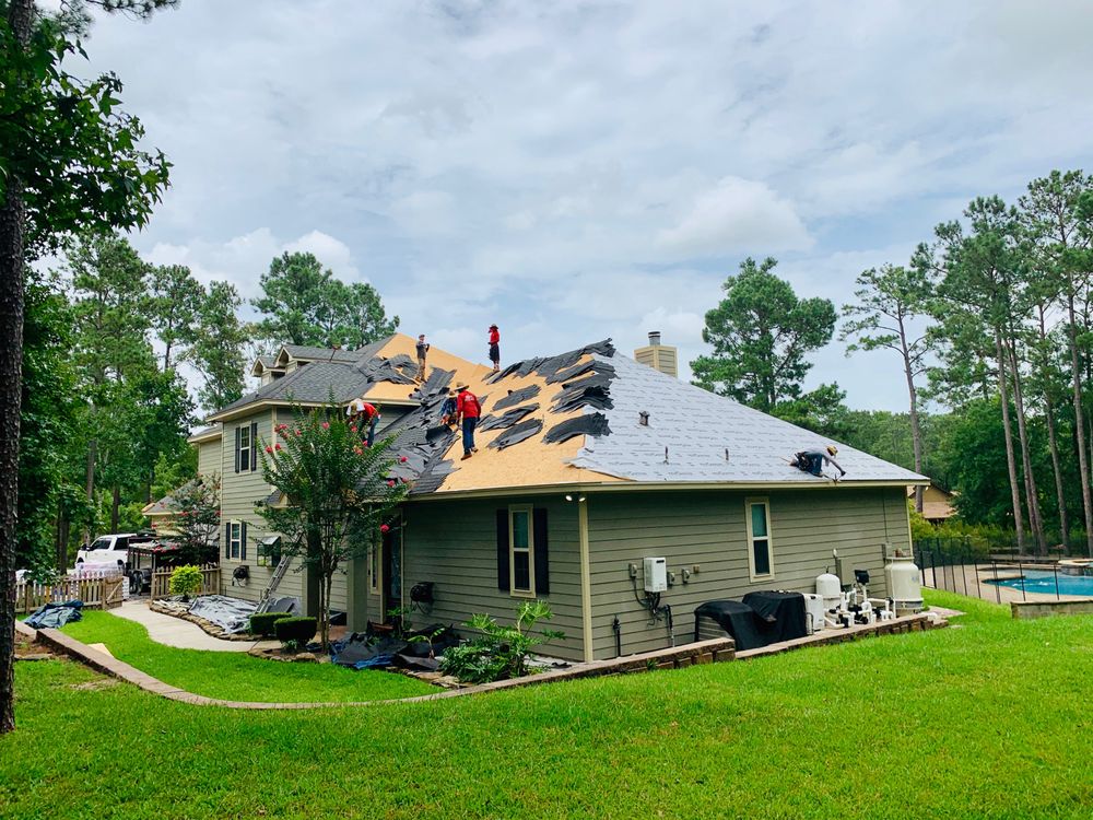 Slide of Roof 1 Construction