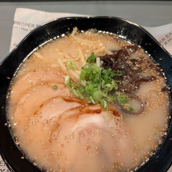 Laughing Buddha - A closer look at the tonkotsu ramen. - Ramen Near Me - Las Vegas, Nevada Laughing Buddha - A closer look at the tonkotsu ramen. - Ramen Near Me - Las Vegas, Nevada