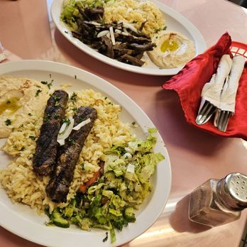 Tanya's Lebanese Kabab - Kabab and Kafta Plate - Mediterranean Near Me - Upland, California