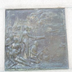 Pawtucket Civil War Memorial - Artillery Battle