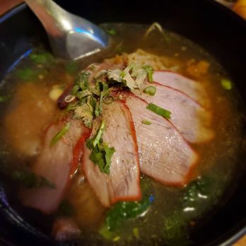 Sen Noodle Bar - Ba mee giow muu dang (slices of pork, noodle bowl) and more - Pan Asian Near Me - Seattle, Washington Sen Noodle Bar - Ba mee giow muu dang (slices of pork, noodle bowl) and more - Pan Asian Near Me - Seattle, Washington