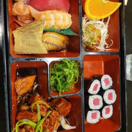 Bento box with chicken Bento box with chicken