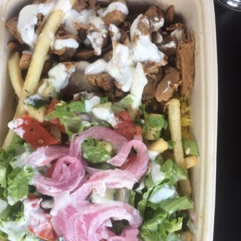 The Kebab Shop - Chicken plate with fries - Mediterranean Near Me - Austin, Texas The Kebab Shop - Chicken plate with fries - Mediterranean Near Me - Austin, Texas
