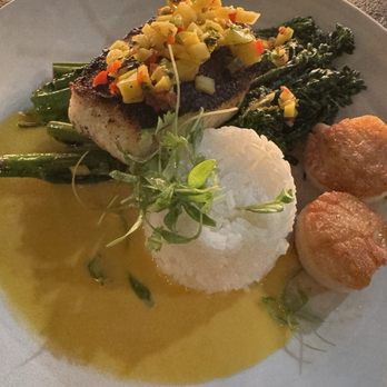 Tides - blackened sea bass - Seafood Near Me - Danville, California
