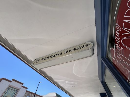 Anderson's Bookshop by null