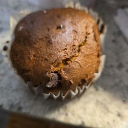 Calvin Fletcher's Coffee Company - Pumpkin Chocolate Chip Muffin at Calvin Fletcher Coffee