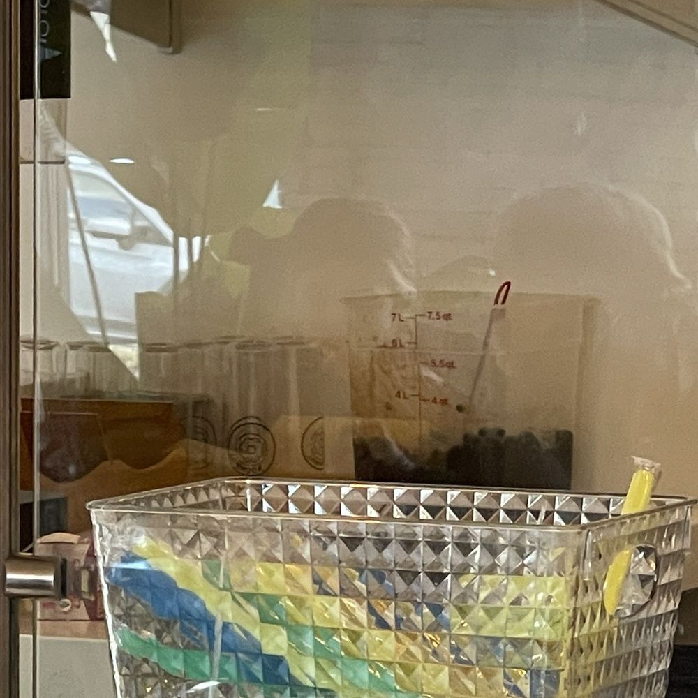 Mochinut - Unsweetened boba inside a bucket - Donuts Near Me - Reno, Nevada