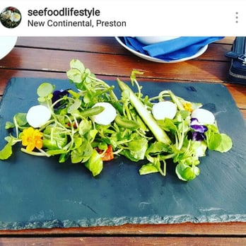 The Continental - Starter salad - Pubs Near Me - Preston, LAN