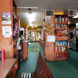 Mickey B's Deli - View from indoor seating area