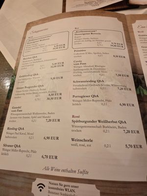 Menu photo 5 Sophienkeller Dresden, SN Menu photo 5 Sophienkeller Dresden, SN