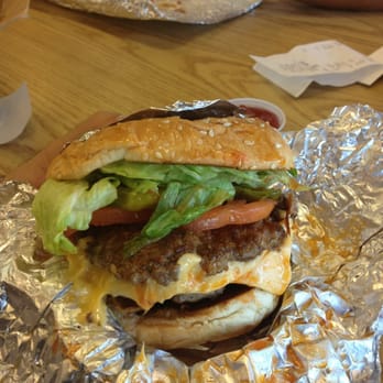 Five Guys - Bacon cheeseburger - Burgers Near Me - Mesa, Arizona