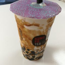 Wow milk with red bean. Excellent drink!