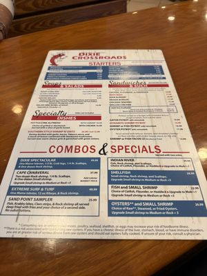 Menu photo 6 Dixie Crossroads Titusville, FL Menu photo 6 Dixie Crossroads Titusville, FL