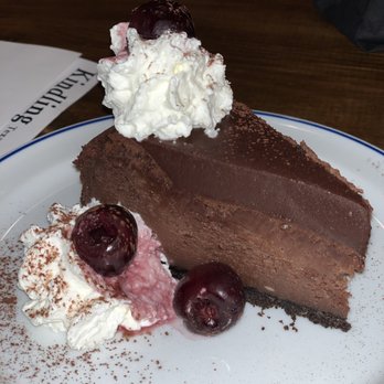 Kindling Texas Kitchen - Black cherry chocolate cheesecake - American Near Me - Cibolo, Texas