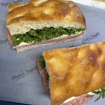M’ama Napoli - Maradona Sandwich on focaccia - Bakeries Near Me - Winter Park, Florida M’ama Napoli - Maradona Sandwich on focaccia - Bakeries Near Me - Winter Park, Florida