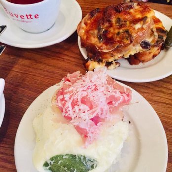 Buvette - Croque madame (front) and croque forestier (back) - French Near Me - New York, New York