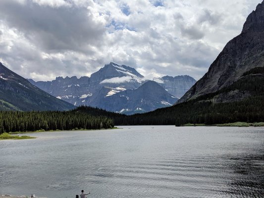 Many Glacier Hotel by null