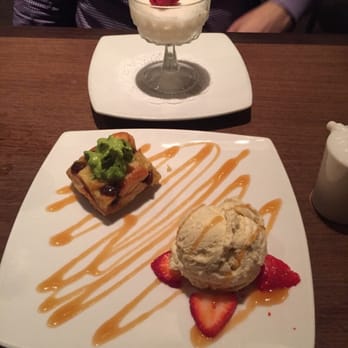 Sushiko Chevy Chase - Dessert time! Lychee sorbet and bread pudding! - Sushi Bars Near Me - Chevy Chase, Maryland Sushiko Chevy Chase - Dessert time! Lychee sorbet and bread pudding! - Sushi Bars Near Me - Chevy Chase, Maryland