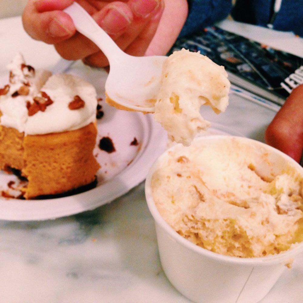 Magnolia Bakery - Midway through our desserts, a spoonful of Banana Pudding - Bakeries Near Me - Chicago, Illinois Magnolia Bakery - Midway through our desserts, a spoonful of Banana Pudding - Bakeries Near Me - Chicago, Illinois