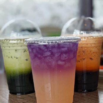 Bone & Broth - Green Thai Tea, Peach Lemonade and Thai Tea - Vietnamese Near Me - Ontario, California
